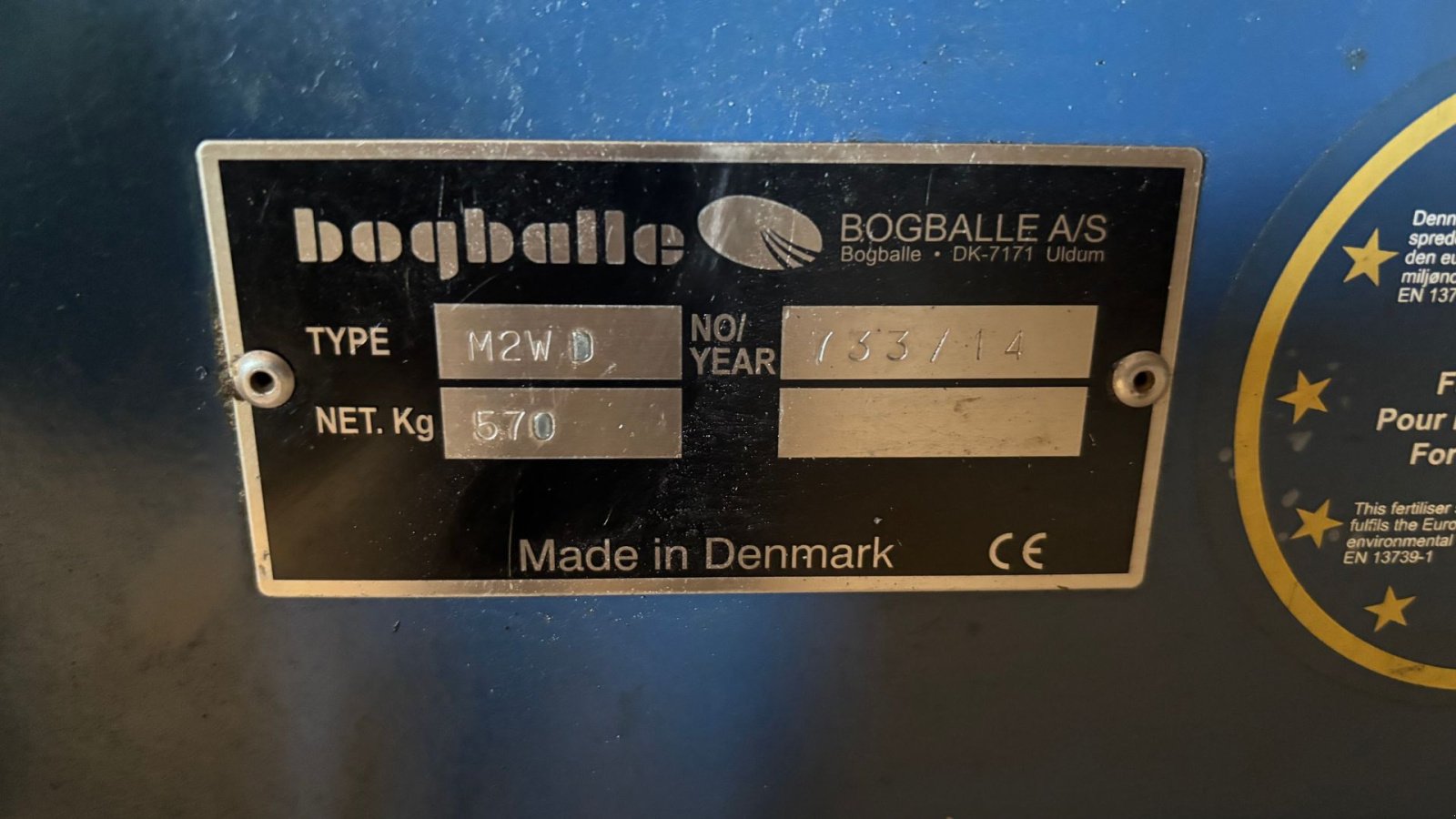 Düngerstreuer typu Sonstige M2W-2250l Med vejeceller, Gebrauchtmaschine v Glamsbjerg (Obrázek 5)