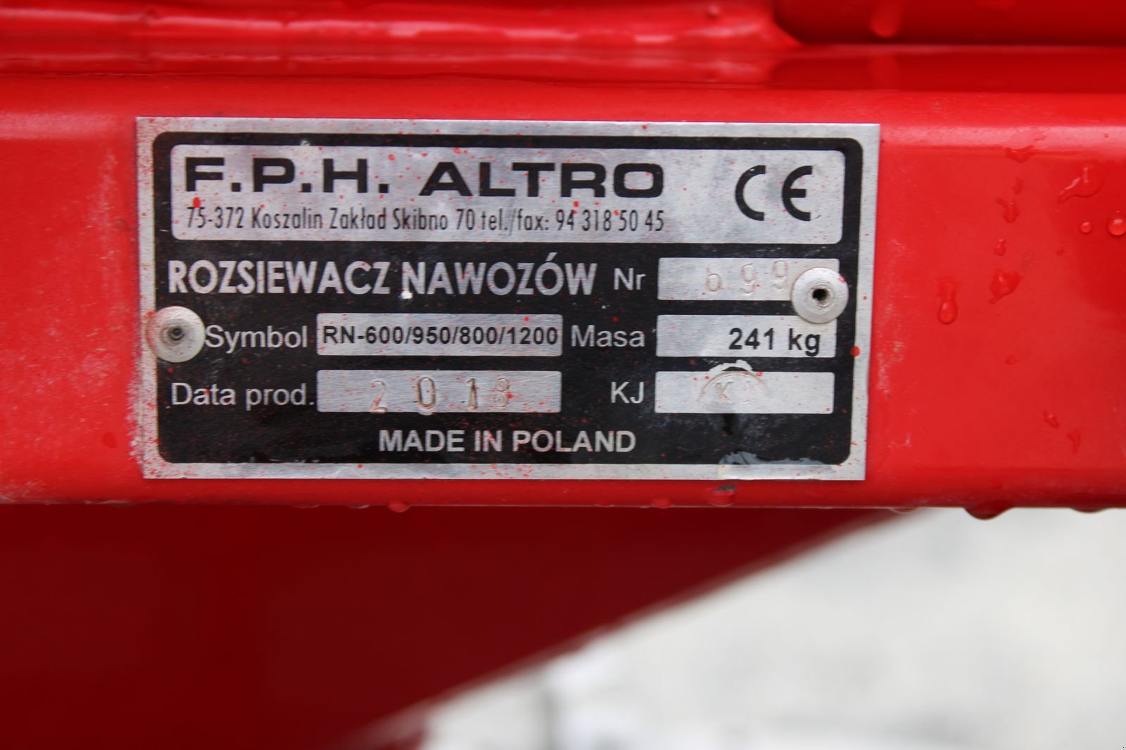 Düngerstreuer типа Sonstige RN 600, Gebrauchtmaschine в Neukirchen am Walde  (Фотография 6)