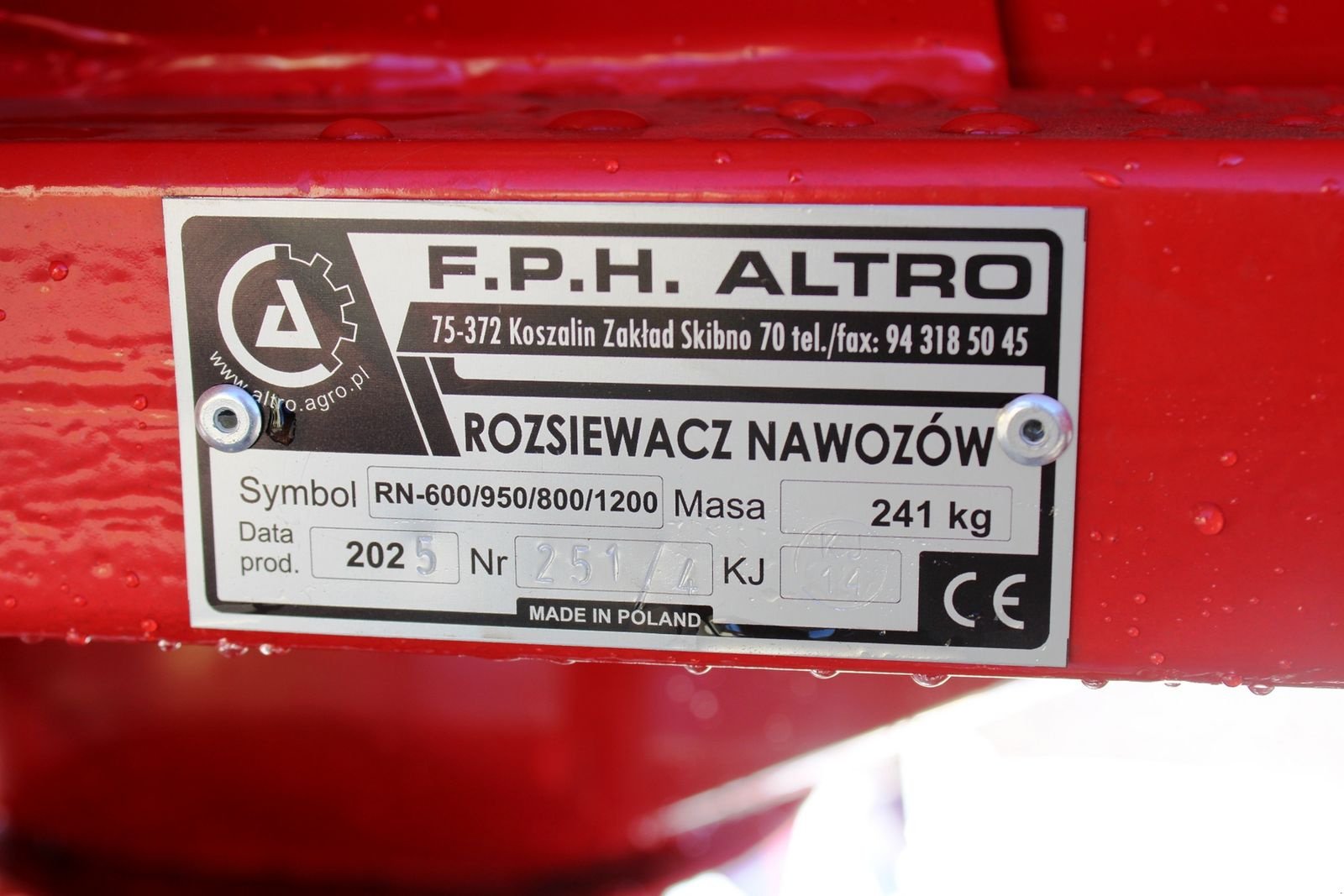 Düngerstreuer typu Sonstige RN 800, Neumaschine v Neukirchen am Walde  (Obrázek 7)