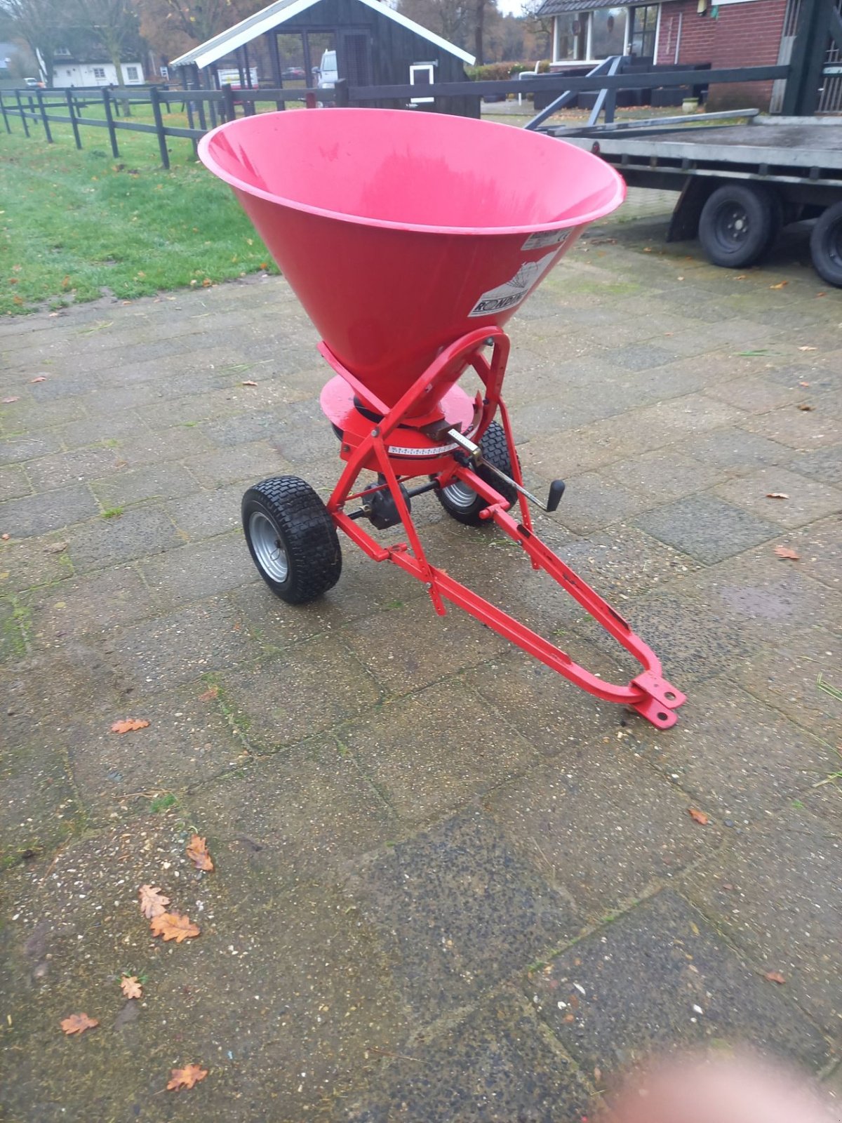 Düngerstreuer типа Sonstige rondini kunstmestrooier zoutstrooier, Gebrauchtmaschine в Ommen (Фотография 5)