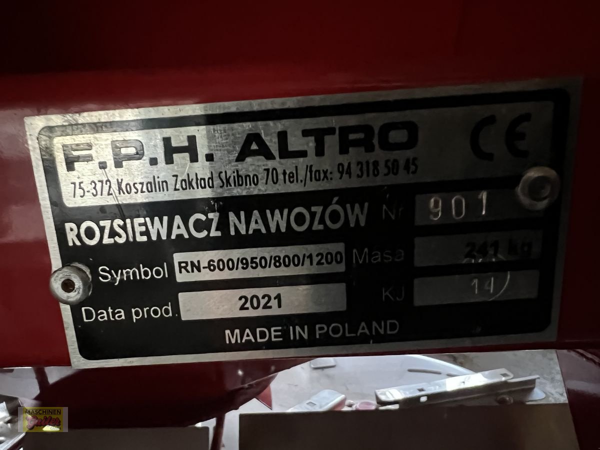 Düngerstreuer typu Stekro Altro RN 1200, 2-Scheibentellerstreuer 1200, Neumaschine w Kötschach (Zdjęcie 8)