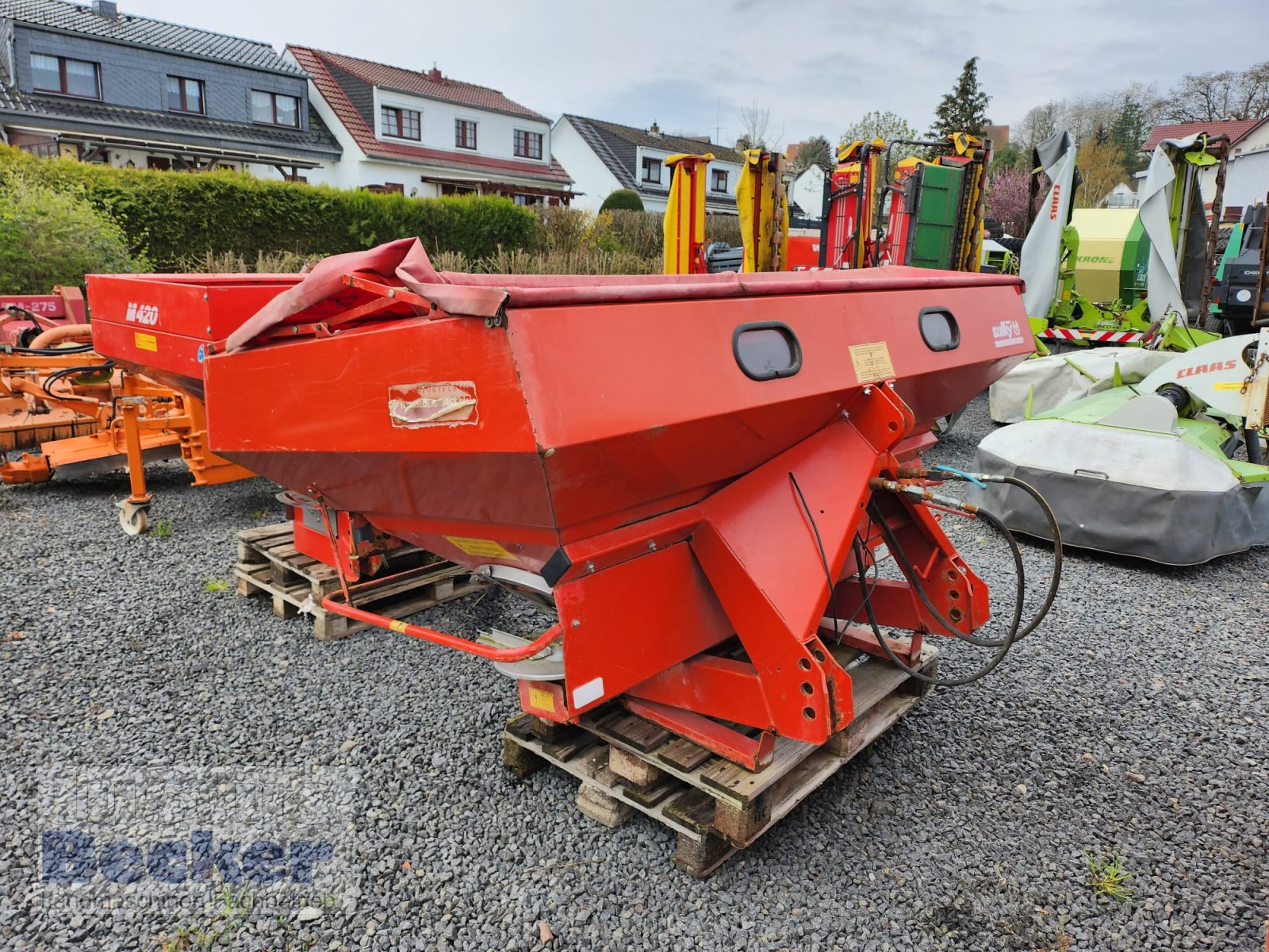 Düngerstreuer des Typs Sulky DPX 1505, Gebrauchtmaschine in Weimar-Niederwalgern (Bild 3)
