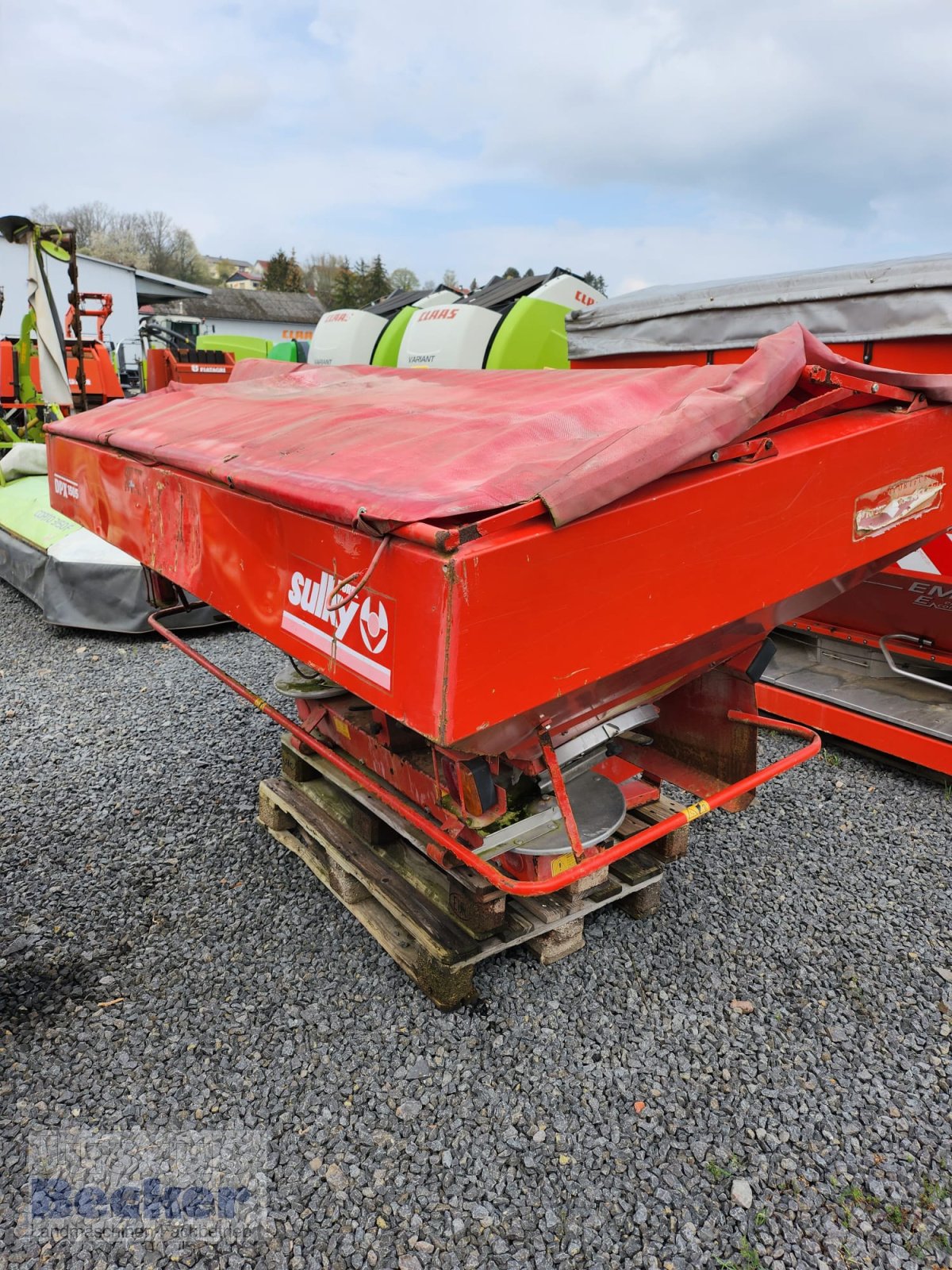 Düngerstreuer des Typs Sulky DPX 1505, Gebrauchtmaschine in Weimar-Niederwalgern (Bild 4)