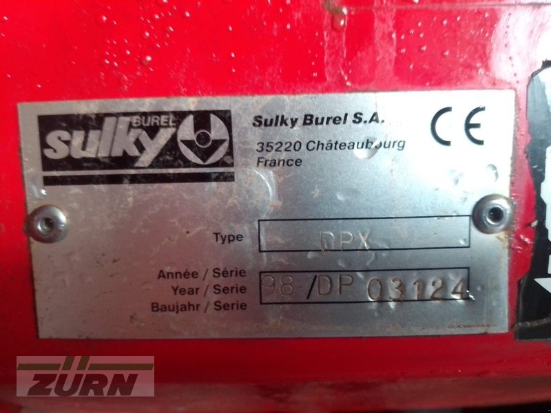 Düngerstreuer typu Sulky DPX 805, Gebrauchtmaschine v Buchen (Obrázek 2)