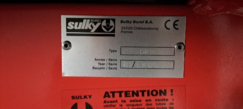 Düngerstreuer типа Sulky DPX EXPERT, Gebrauchtmaschine в CHEVILLON  (MAIZEROY) (Фотография 11)