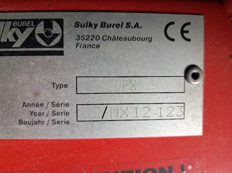 Düngerstreuer des Typs Sulky DPX MAGNUM, Gebrauchtmaschine in VERT TOULON (Bild 4)