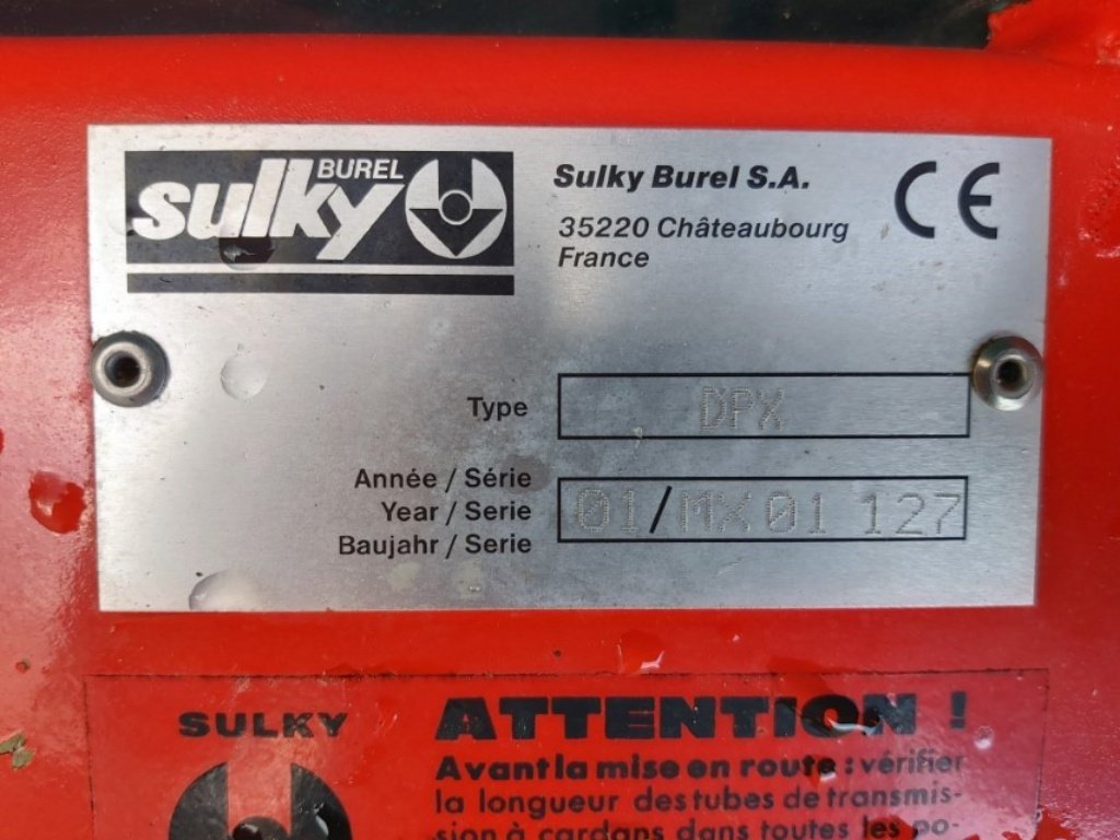 Düngerstreuer des Typs Sulky Dpx magnum, Gebrauchtmaschine in VERT TOULON (Bild 9)