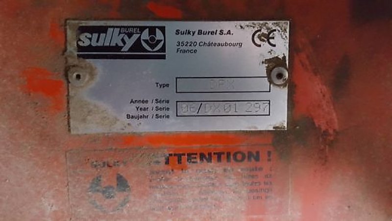 Düngerstreuer des Typs Sulky DPX, Gebrauchtmaschine in MARLENHEIM (Bild 5)