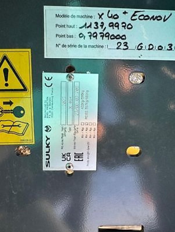 Düngerstreuer del tipo Sulky ECONOV X40, Neumaschine In Muespach (Immagine 12)