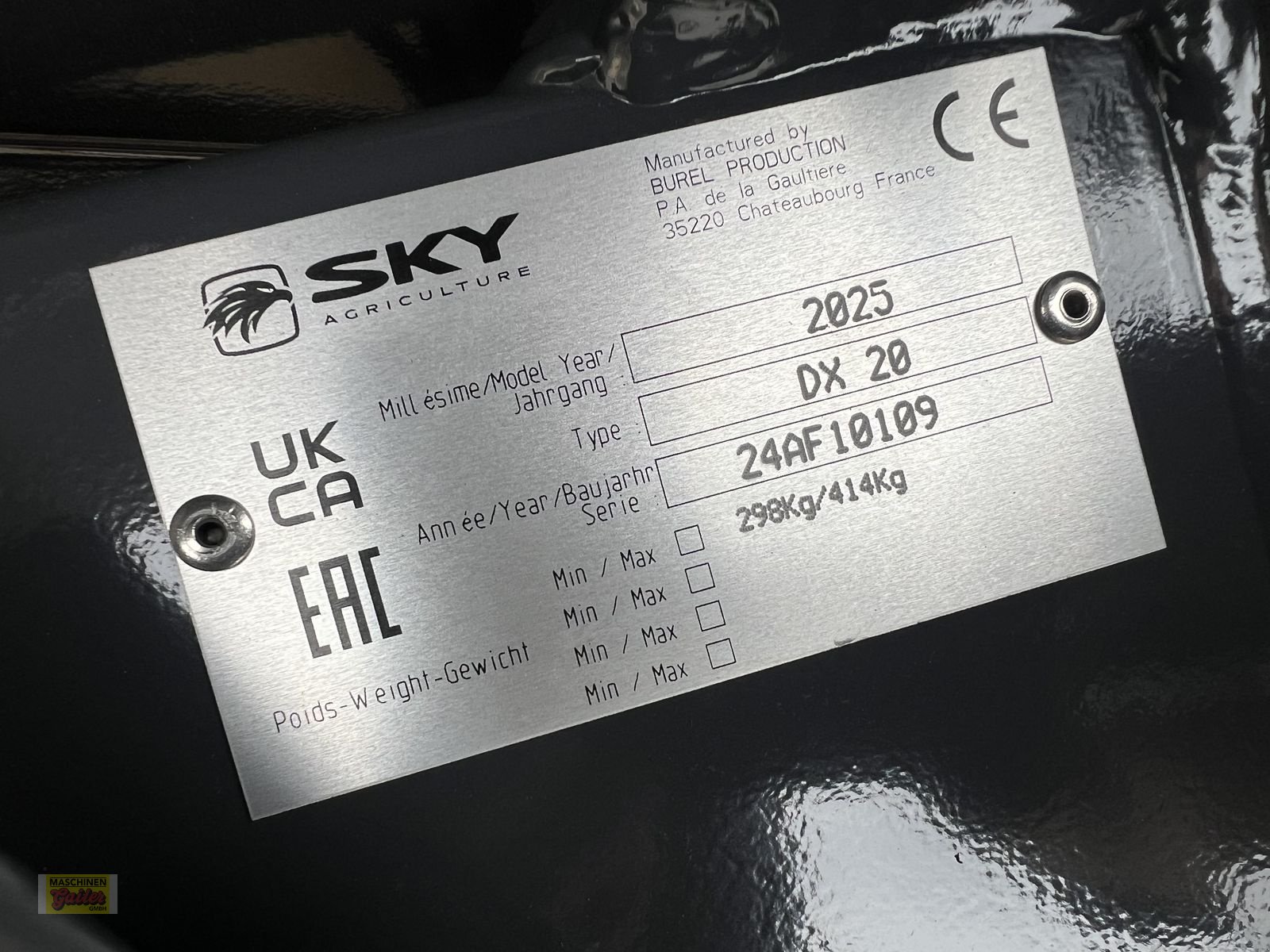 Düngerstreuer des Typs Sulky SKY DX 20 1500 Liter, Neumaschine in Kötschach (Bild 20)