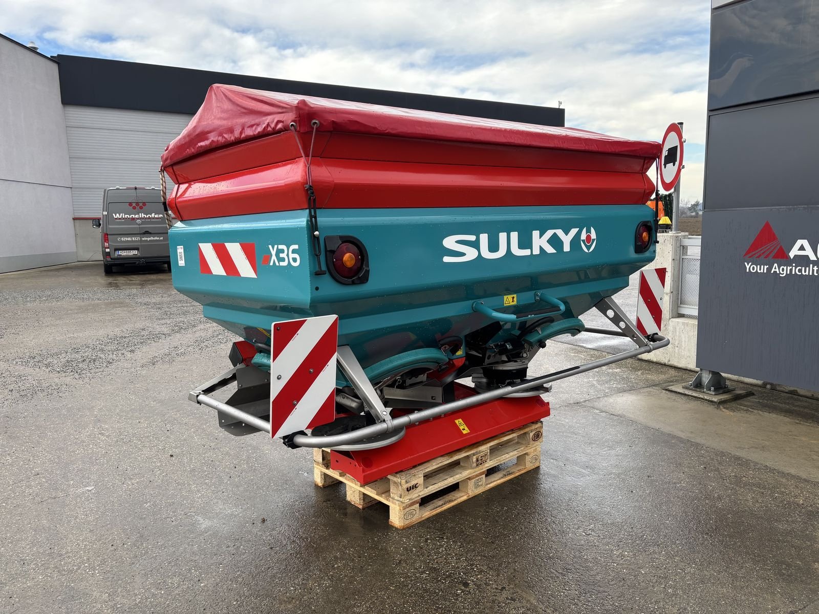 Düngerstreuer typu Sulky X 36 VISION, Gebrauchtmaschine v Starrein (Obrázek 5)