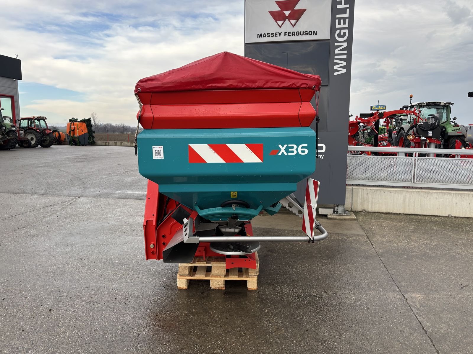 Düngerstreuer typu Sulky X 36 VISION, Gebrauchtmaschine v Starrein (Obrázek 4)