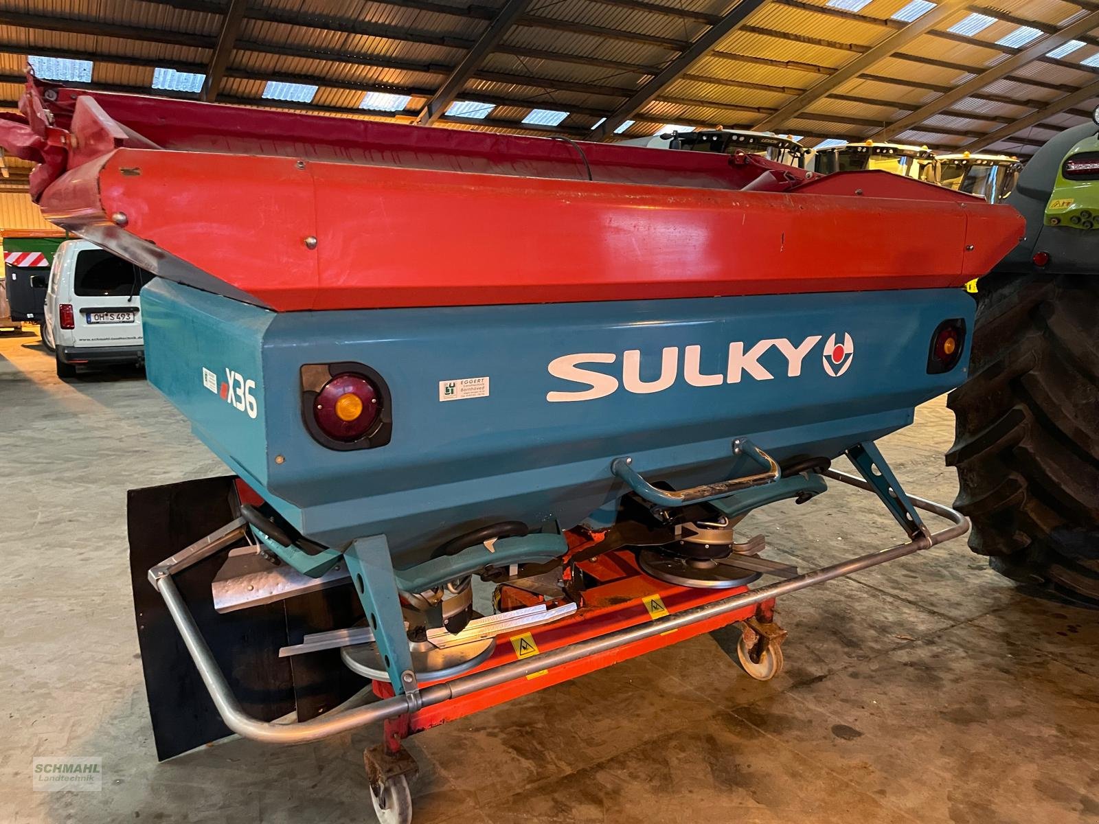 Düngerstreuer des Typs Sulky X36, Gebrauchtmaschine in Oldenburg in Holstein (Bild 8)