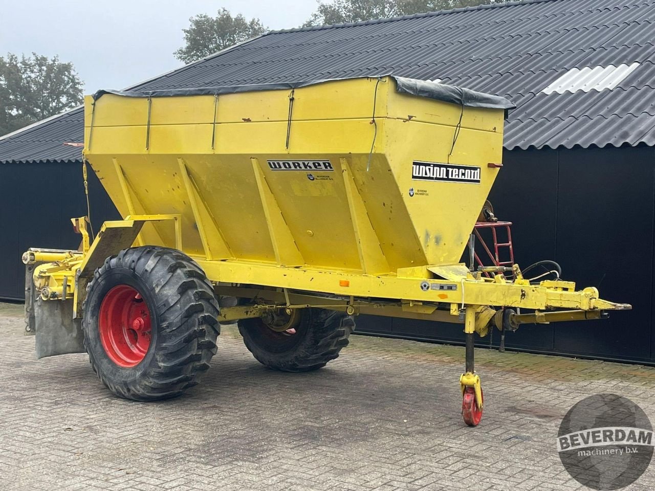 Düngerstreuer van het type Unsinn Record WR 6000 kalkstrooi, Gebrauchtmaschine in Vriezenveen (Foto 2)