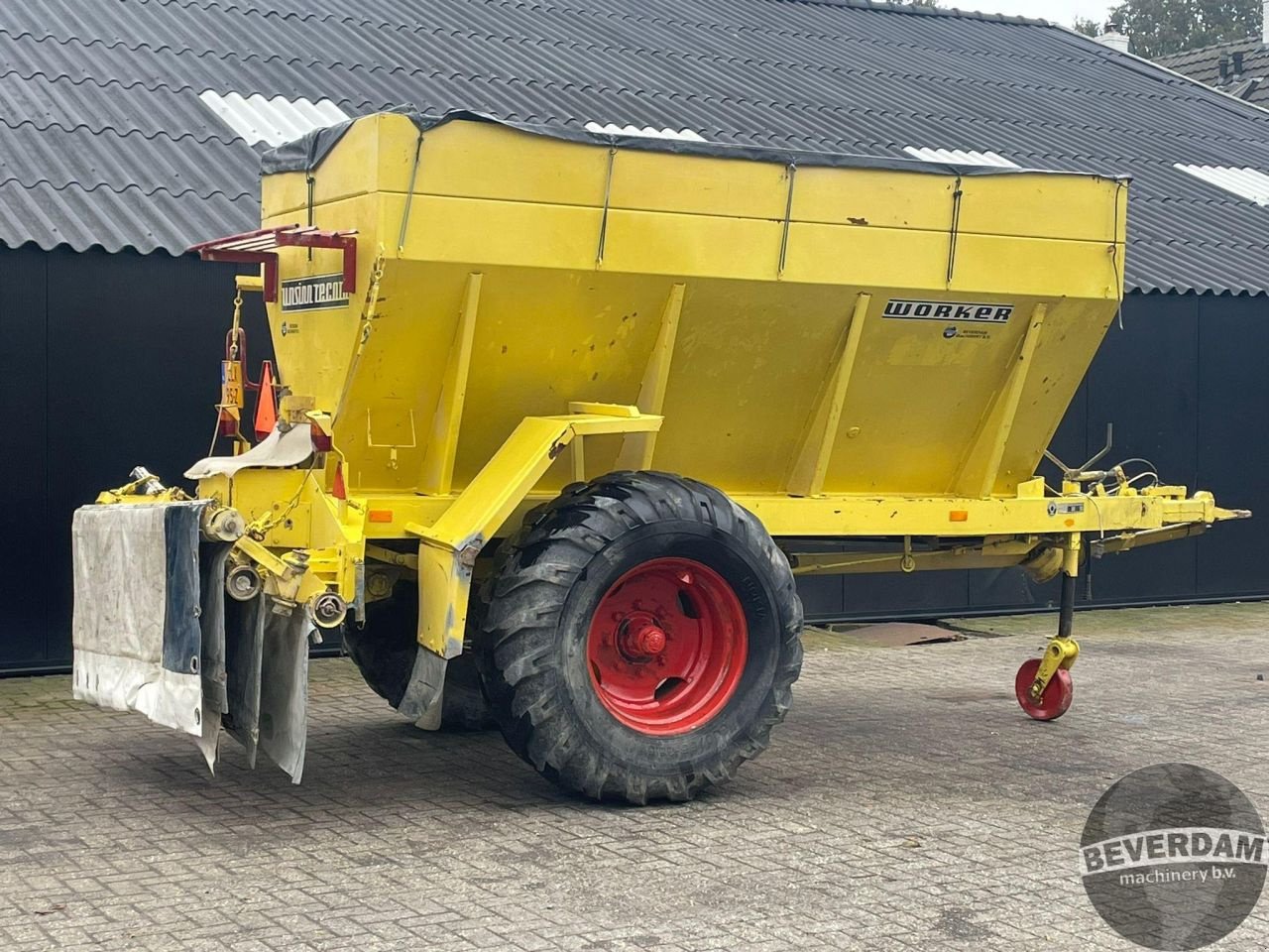 Düngerstreuer van het type Unsinn Record WR 6000 kalkstrooi, Gebrauchtmaschine in Vriezenveen (Foto 4)