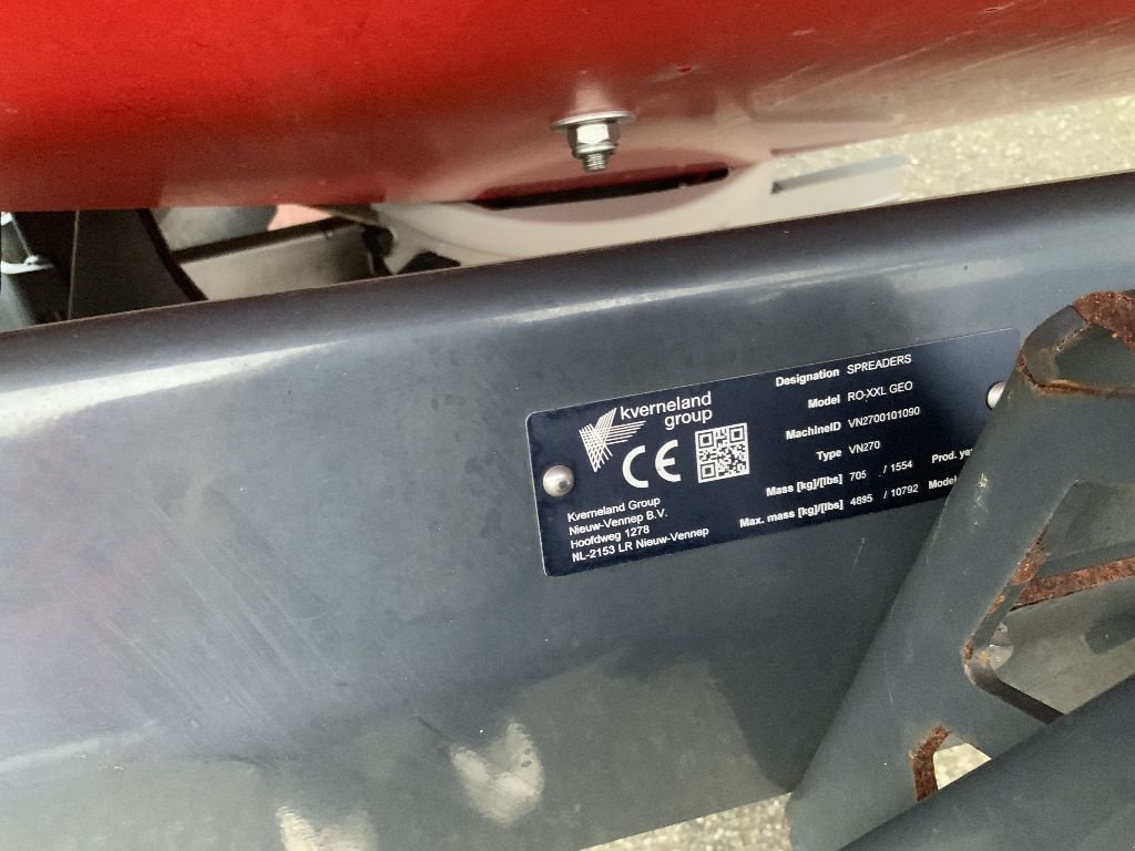 Düngerstreuer des Typs Vicon GEOSPREAD RO-XXL, Gebrauchtmaschine in BRACHY (Bild 8)