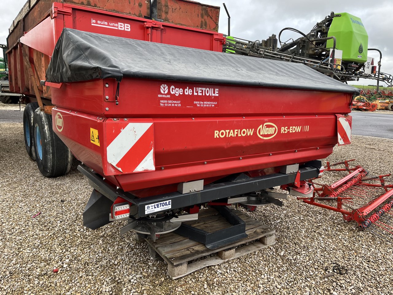 Düngerstreuer van het type Vicon Rotaflo RS EDW, Gebrauchtmaschine in VERT TOULON (Foto 4)