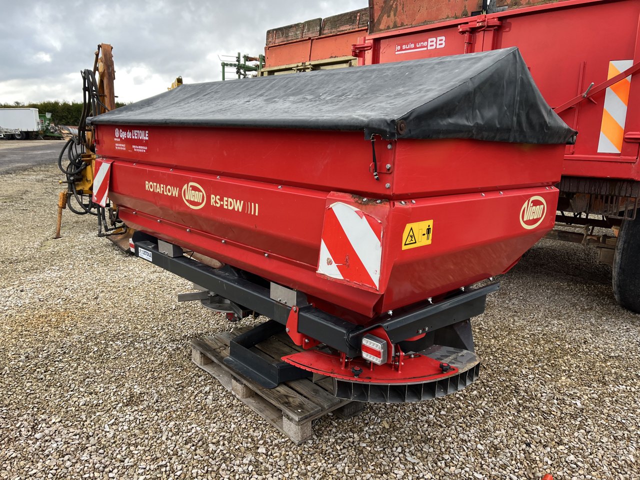 Düngerstreuer van het type Vicon Rotaflo RS EDW, Gebrauchtmaschine in VERT TOULON (Foto 3)