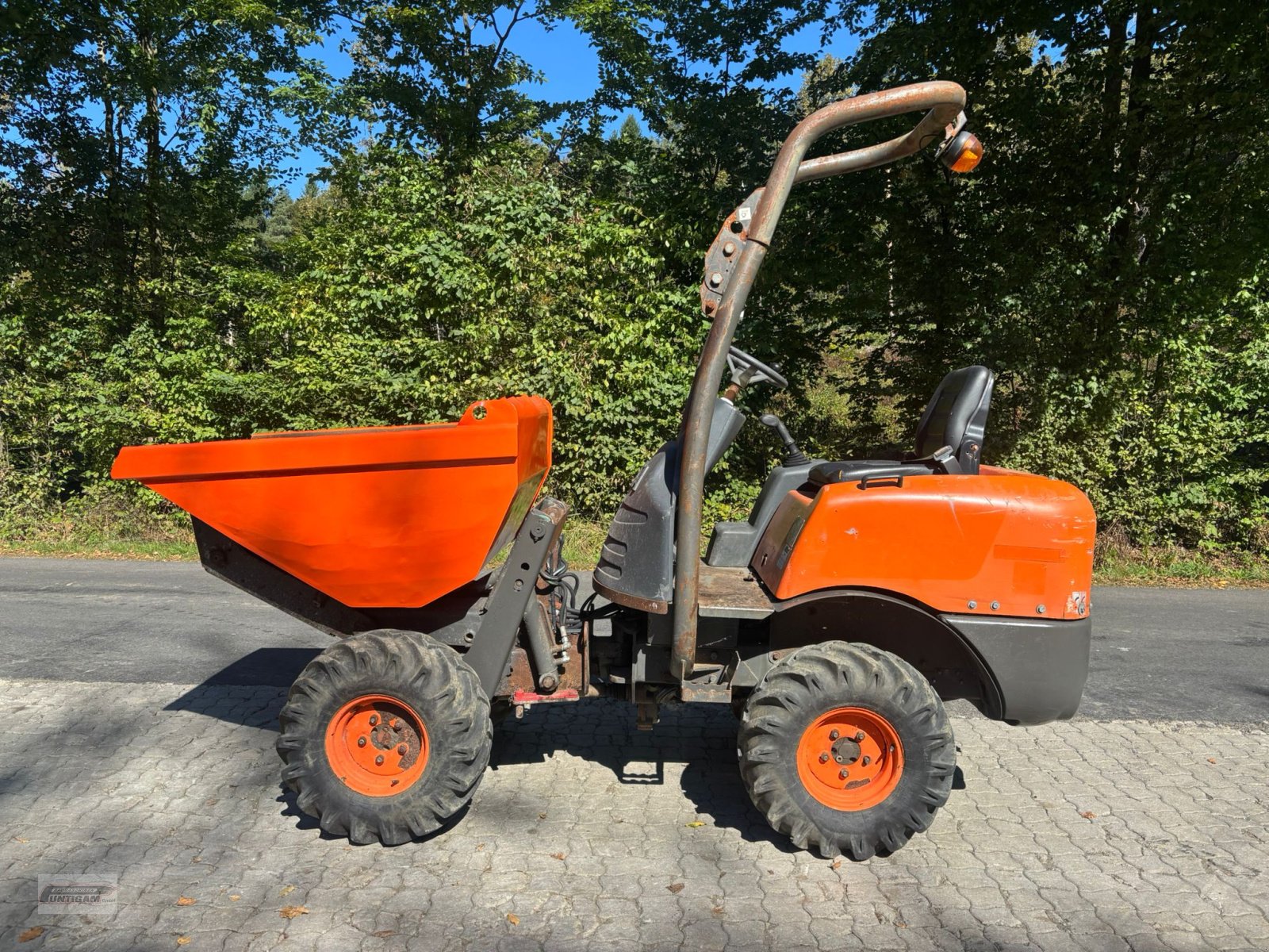 Dumper del tipo Ausa D 100 AHA, Gebrauchtmaschine en Deutsch - Goritz (Imagen 1)