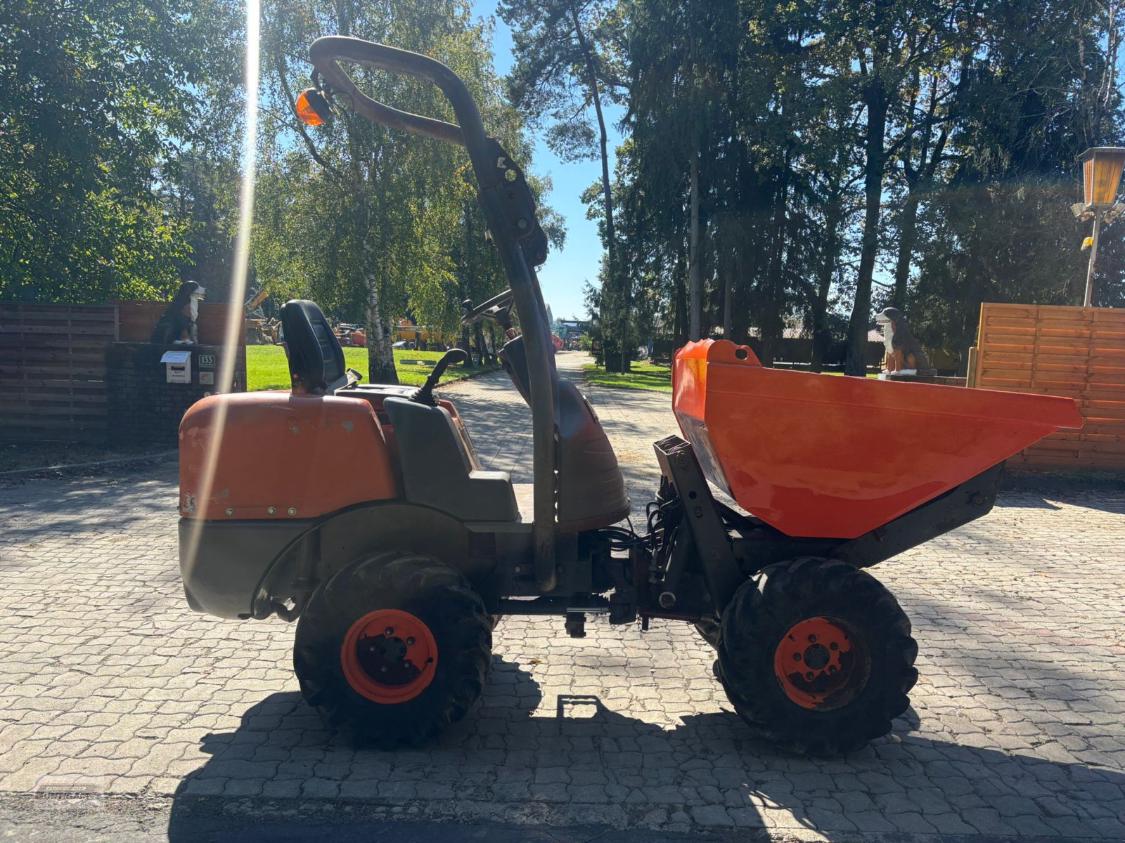 Dumper del tipo Ausa D 100 AHA, Gebrauchtmaschine en Deutsch - Goritz (Imagen 2)