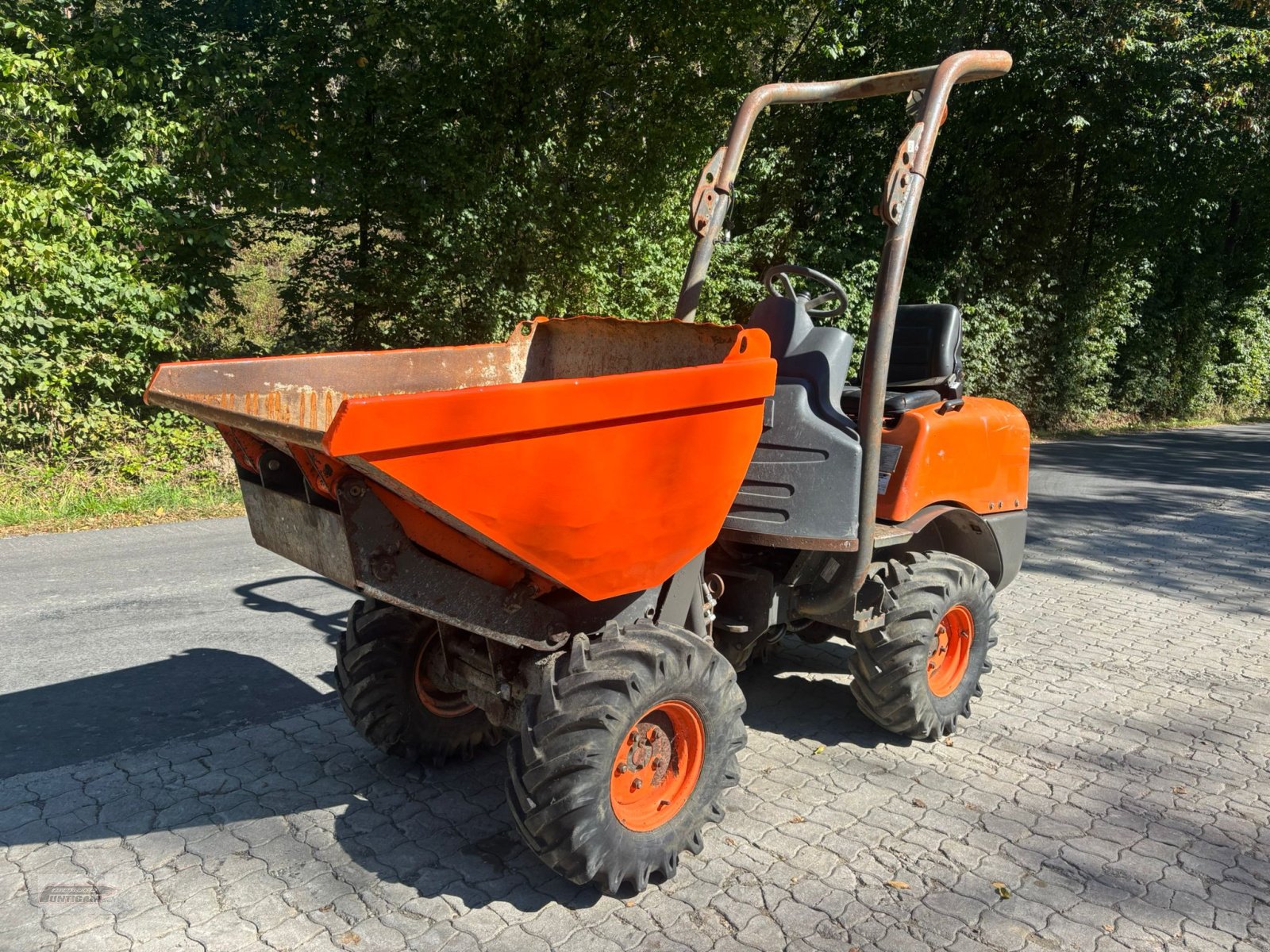Dumper del tipo Ausa D 100 AHA, Gebrauchtmaschine en Deutsch - Goritz (Imagen 3)