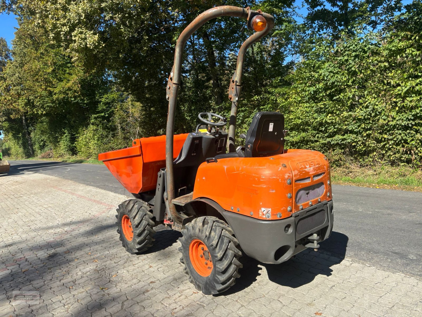 Dumper del tipo Ausa D 100 AHA, Gebrauchtmaschine en Deutsch - Goritz (Imagen 4)