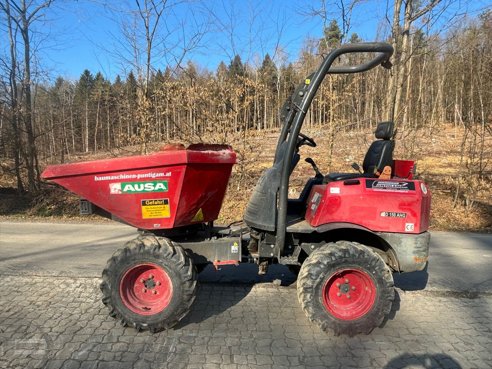 Dumper des Typs Ausa D 150 AHG, Gebrauchtmaschine in Deutsch - Goritz (Bild 1)