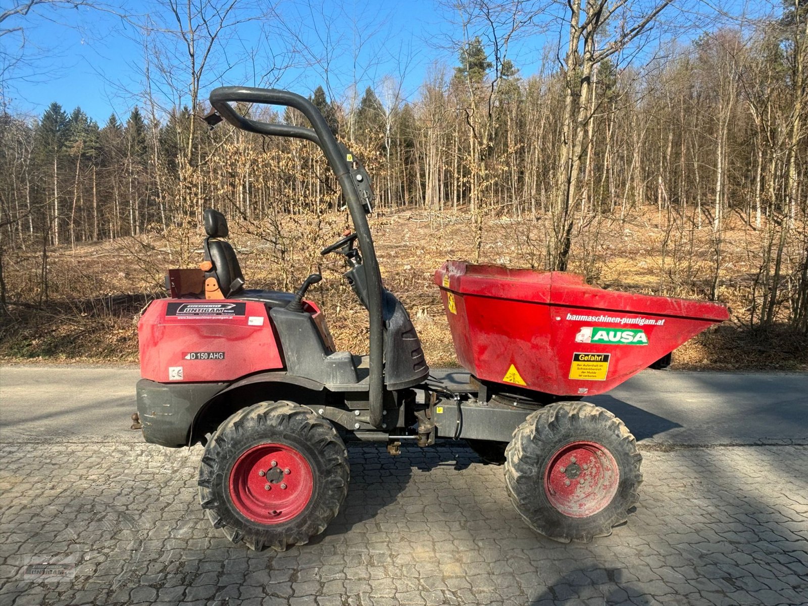 Dumper des Typs Ausa D 150 AHG, Gebrauchtmaschine in Deutsch - Goritz (Bild 2)