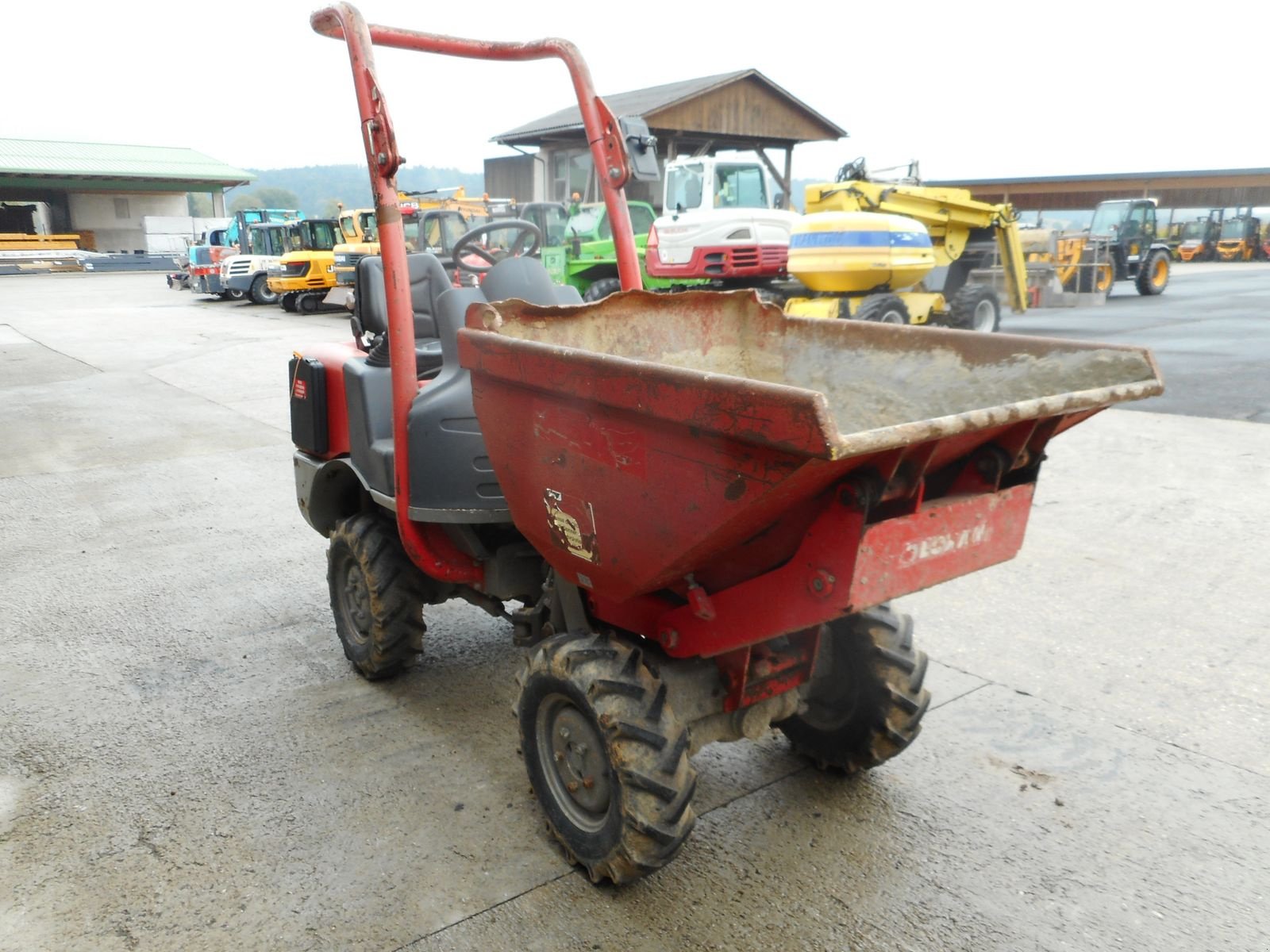 Dumper del tipo Ausa D100AHA Minidumper! Normal u. Hockipper! nur 1.3, Gebrauchtmaschine In St. Nikolai ob Draßling (Immagine 11)