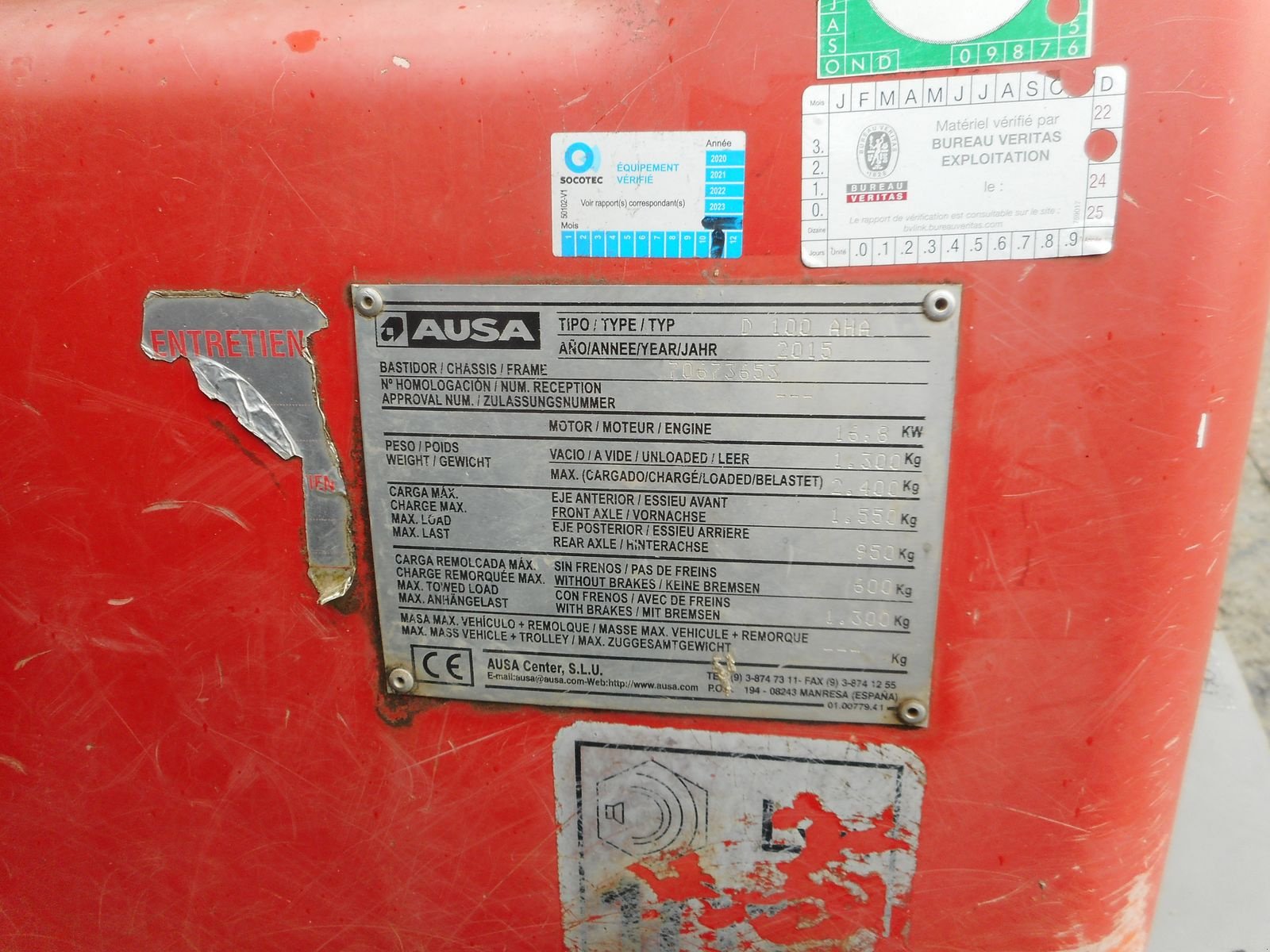 Dumper del tipo Ausa D100AHA Minidumper! Normal u. Hockipper! nur 1.3, Gebrauchtmaschine In St. Nikolai ob Draßling (Immagine 12)