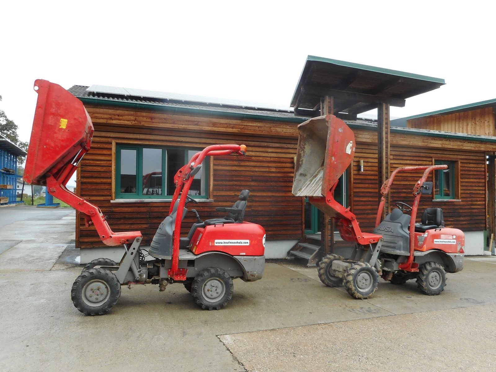 Dumper del tipo Ausa D100AHA Minidumper! Normal u. Hockipper! nur 1.3, Gebrauchtmaschine In St. Nikolai ob Draßling (Immagine 15)