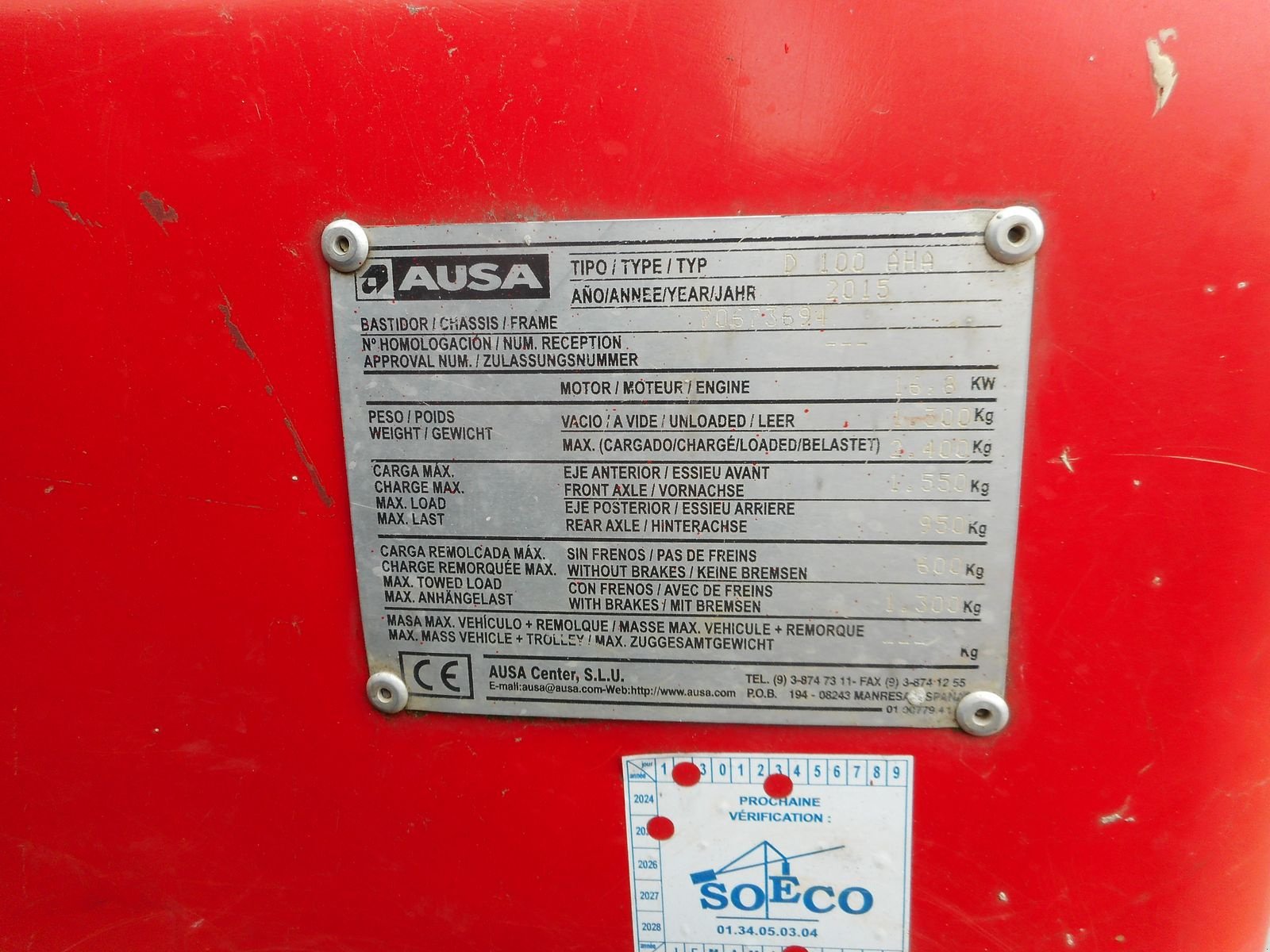 Dumper del tipo Ausa D100AHA Minidumper! Normal u. Hockipper! nur 1.3, Gebrauchtmaschine In St. Nikolai ob Draßling (Immagine 5)