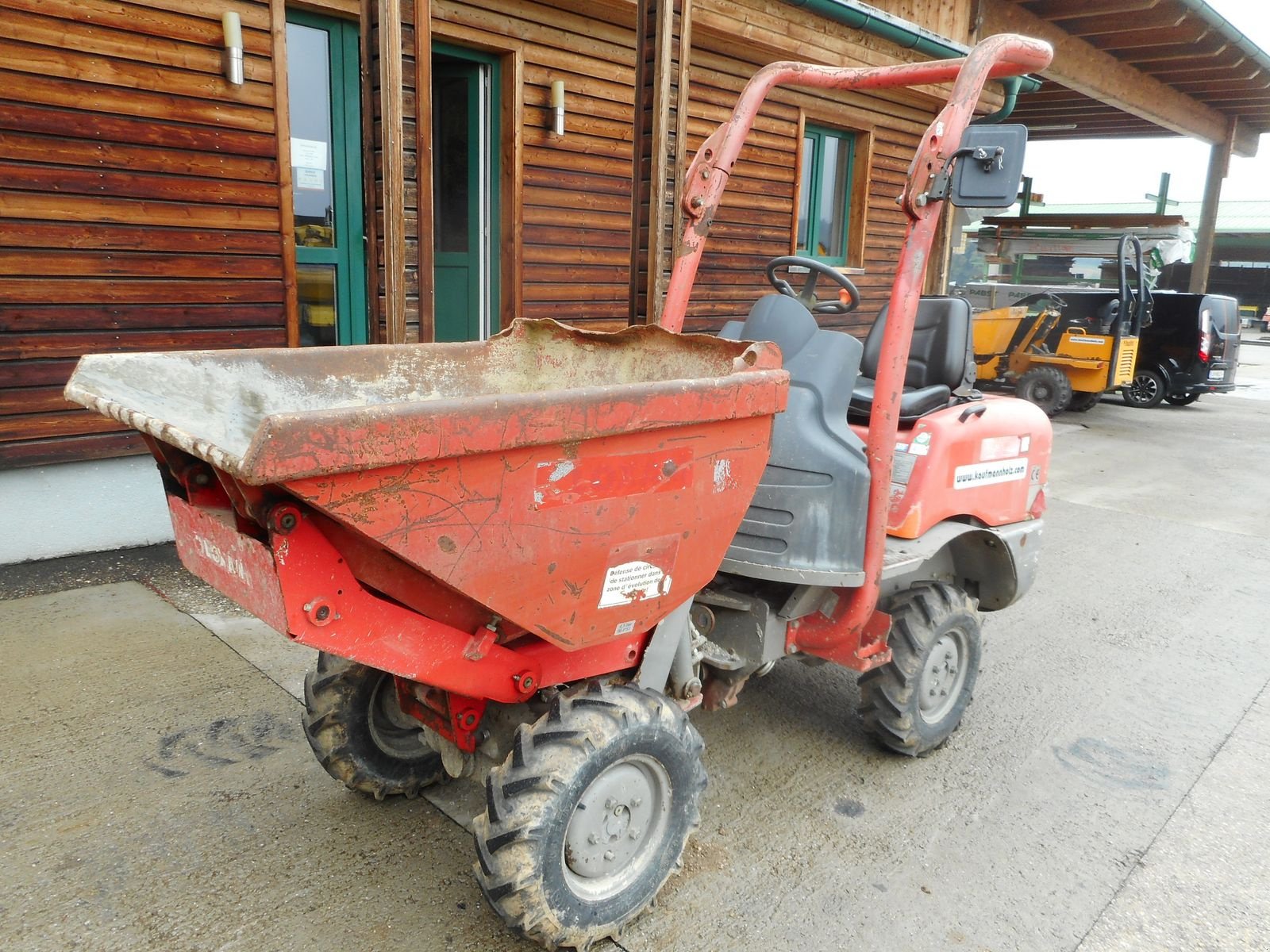 Dumper del tipo Ausa D100AHA Minidumper! Normal u. Hockipper! nur 1.3, Gebrauchtmaschine In St. Nikolai ob Draßling (Immagine 9)