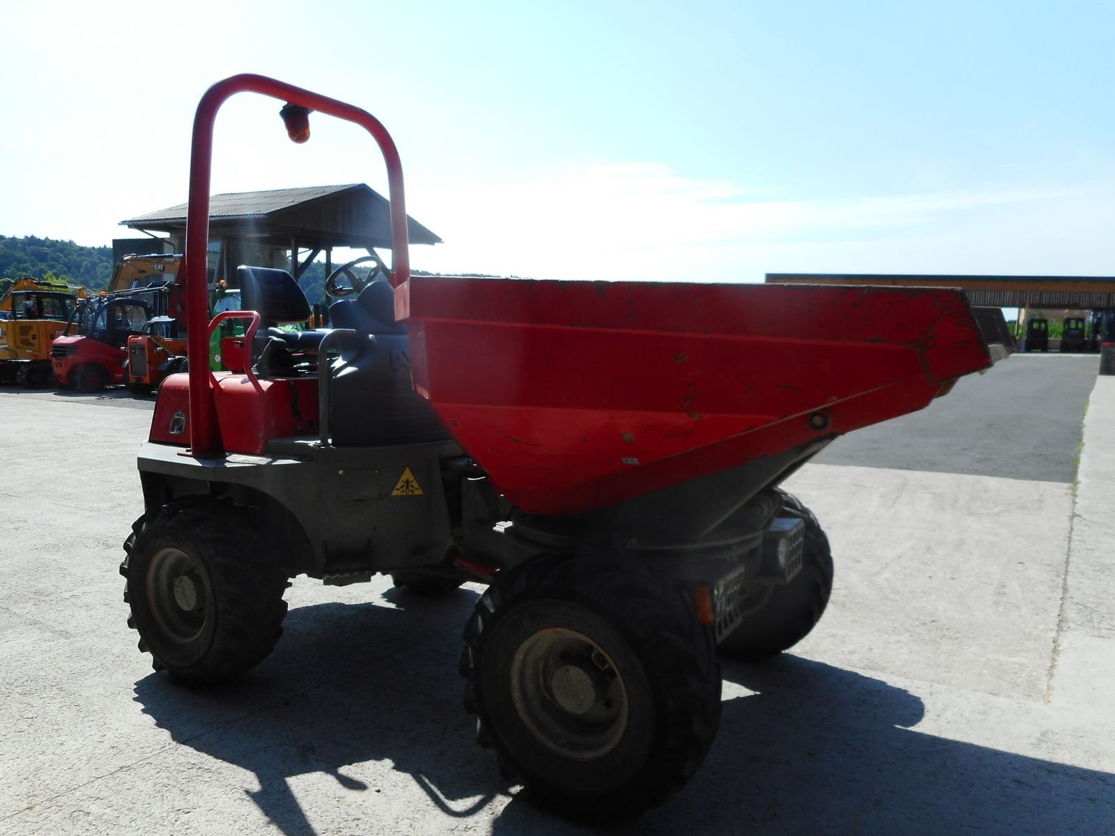 Dumper del tipo Ausa D350AHG mit Drehmulde ( 3,5t NL u. 2,83t EG ), Gebrauchtmaschine en St. Nikolai ob Draßling (Imagen 5)