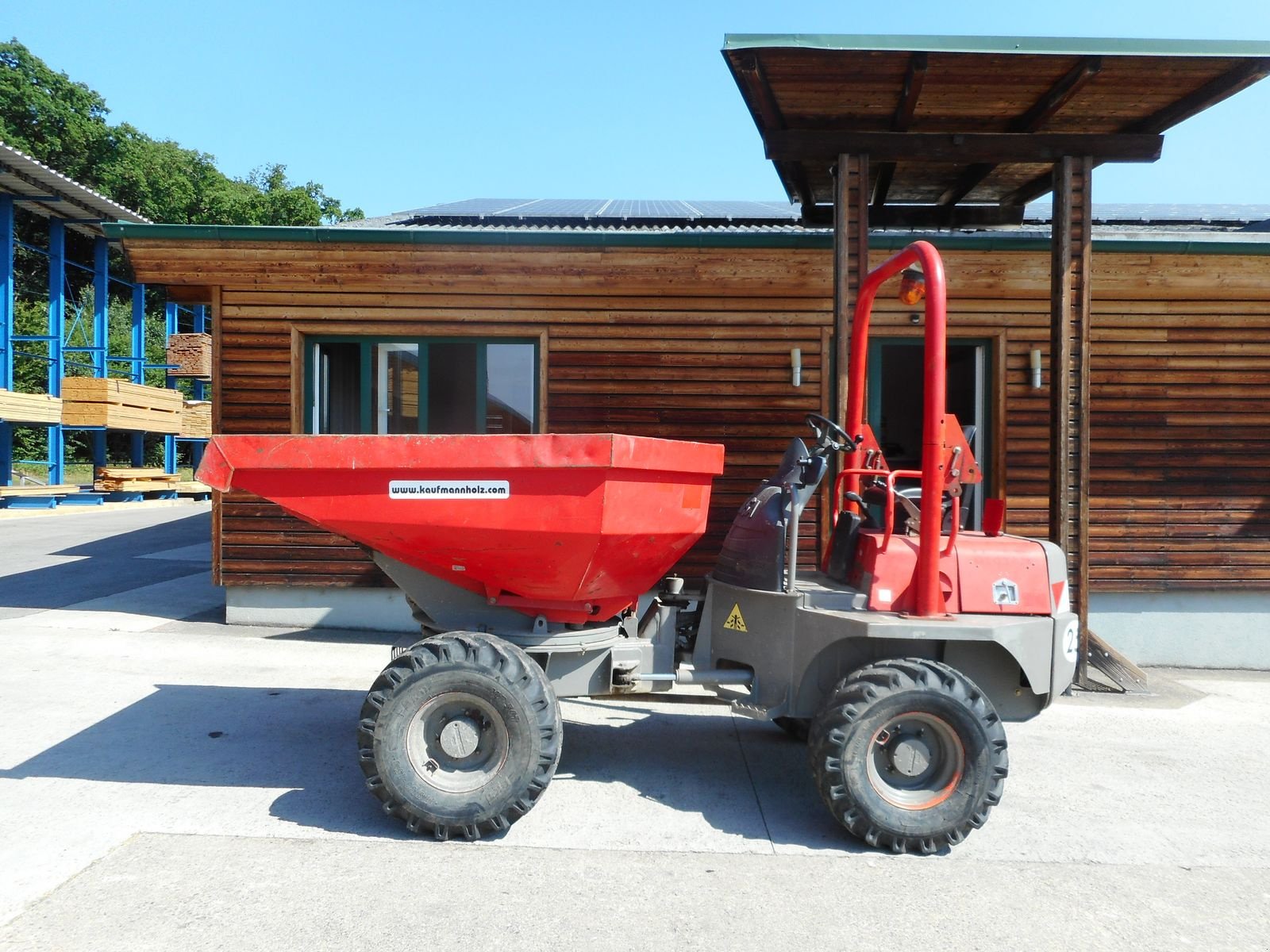 Dumper del tipo Ausa D350AHG mit Drehmulde ( 3,5t NL u. 2,83t EG ), Gebrauchtmaschine en St. Nikolai ob Draßling (Imagen 1)