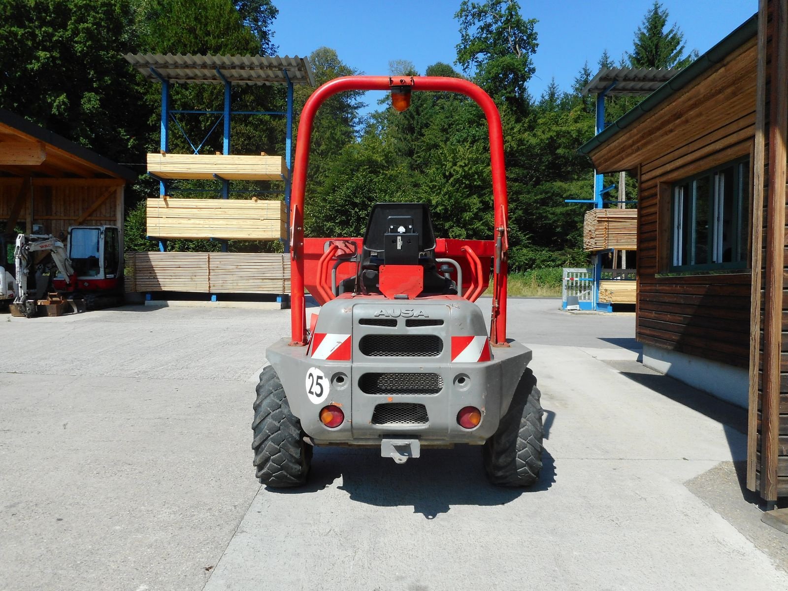 Dumper del tipo Ausa D350AHG mit Drehmulde ( 3,5t NL u. 2,83t EG ), Gebrauchtmaschine en St. Nikolai ob Draßling (Imagen 3)