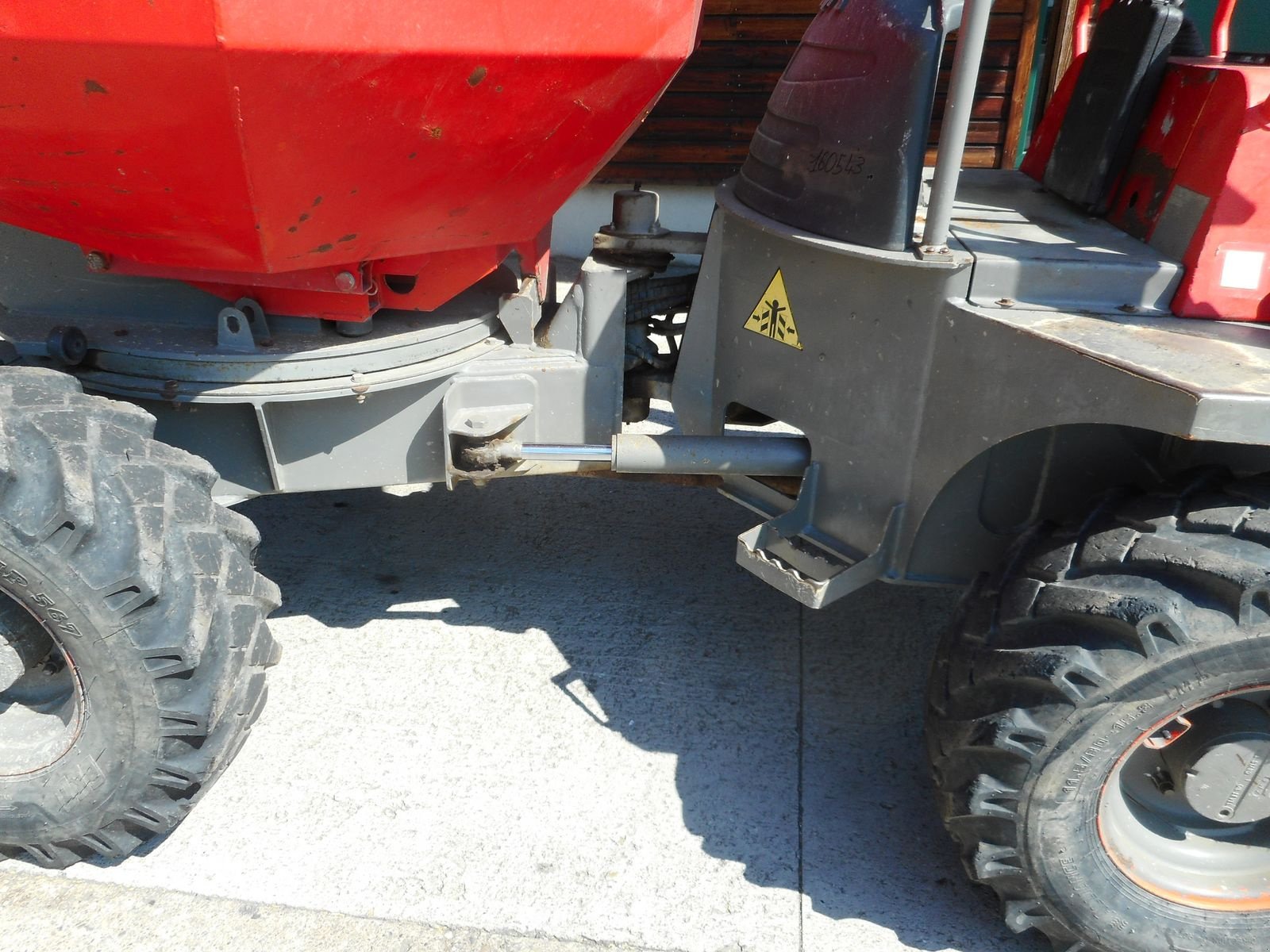 Dumper del tipo Ausa D350AHG mit Drehmulde ( 3,5t NL u. 2,83t EG ), Gebrauchtmaschine en St. Nikolai ob Draßling (Imagen 9)