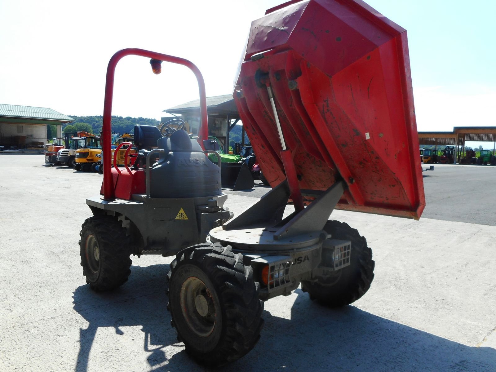 Dumper del tipo Ausa D350AHG mit Drehmulde ( 3,5t NL u. 2,83t EG ), Gebrauchtmaschine en St. Nikolai ob Draßling (Imagen 18)