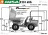 Dumper del tipo Ausa D350AHG mit Drehmulde ( 3,5t NL u. 2,83t EG ), Gebrauchtmaschine en St. Nikolai ob Draßling (Imagen 23)
