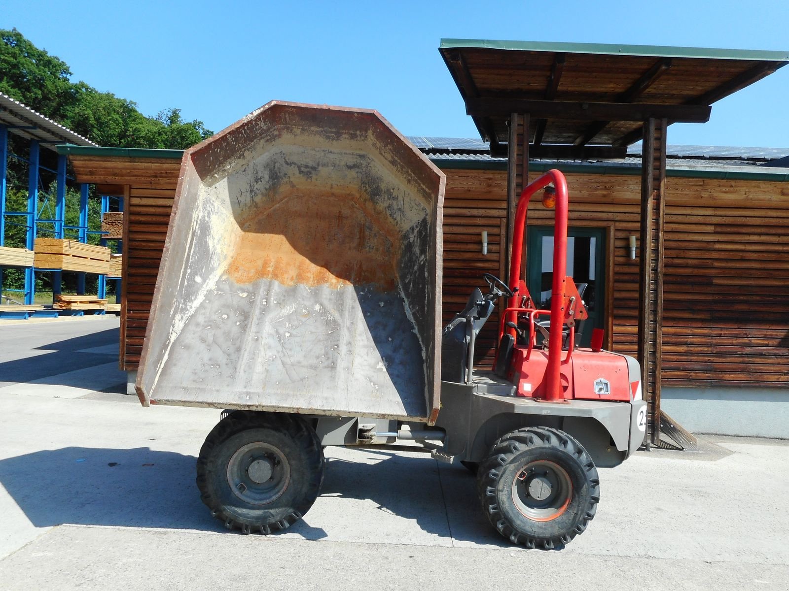 Dumper del tipo Ausa D350AHG mit Drehmulde ( 3,5t NL u. 2,83t EG ), Gebrauchtmaschine en St. Nikolai ob Draßling (Imagen 17)