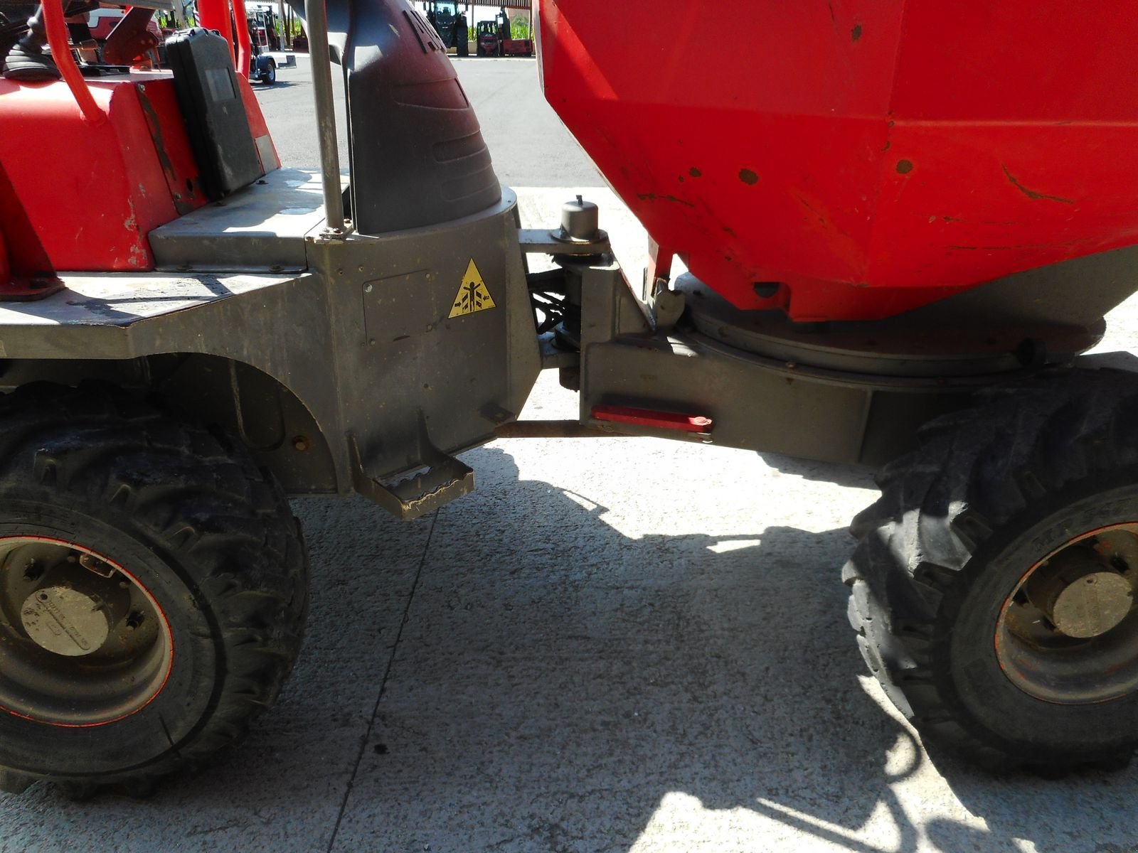 Dumper del tipo Ausa D350AHG mit Drehmulde ( 3,5t NL u. 2,83t EG ), Gebrauchtmaschine en St. Nikolai ob Draßling (Imagen 12)