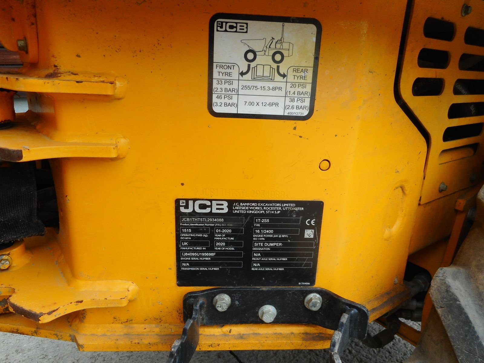 Dumper типа JCB 1 T-2 HIGH TIP  ( NEUZUSTAND ), Gebrauchtmaschine в St. Nikolai ob Draßling (Фотография 8)