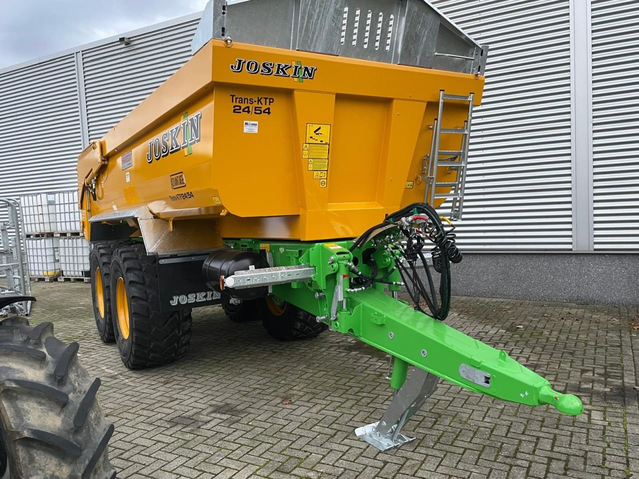 Dumper от тип Joskin Advantage Trans -KTP 24/54 grond, Neumaschine в Roermond (Снимка 1)