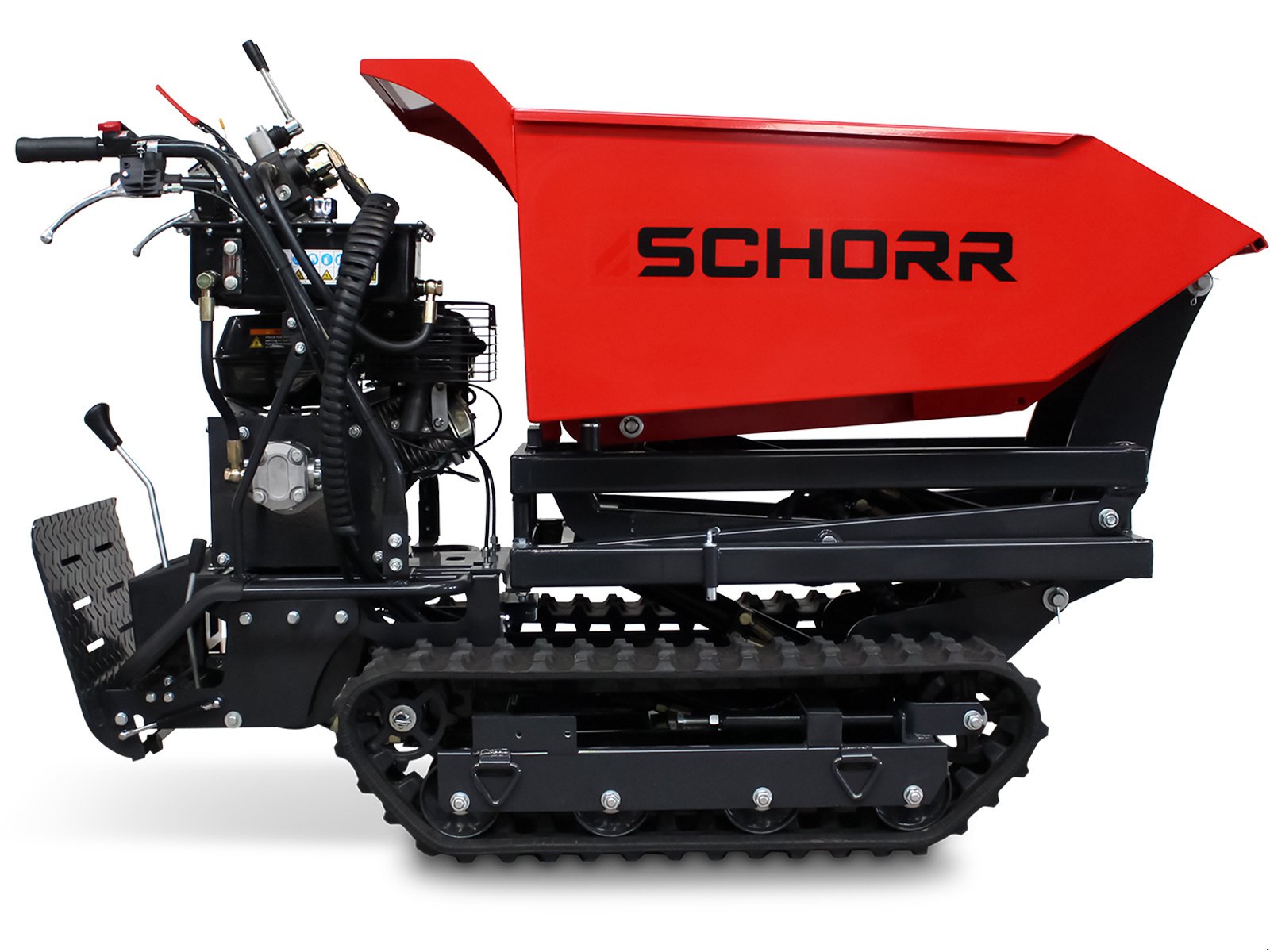 Dumper des Typs Schorr Minidumper RR500DHKAH PRO [Hochkipper] 500kg PRO Raupendumper Mulde Benzindumper Dumper, Neumaschine in Schüttorf (Bild 3)