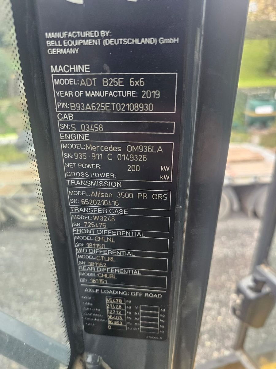 Dumper van het type Sonstige BELL, Gebrauchtmaschine in Gabersdorf (Foto 2)