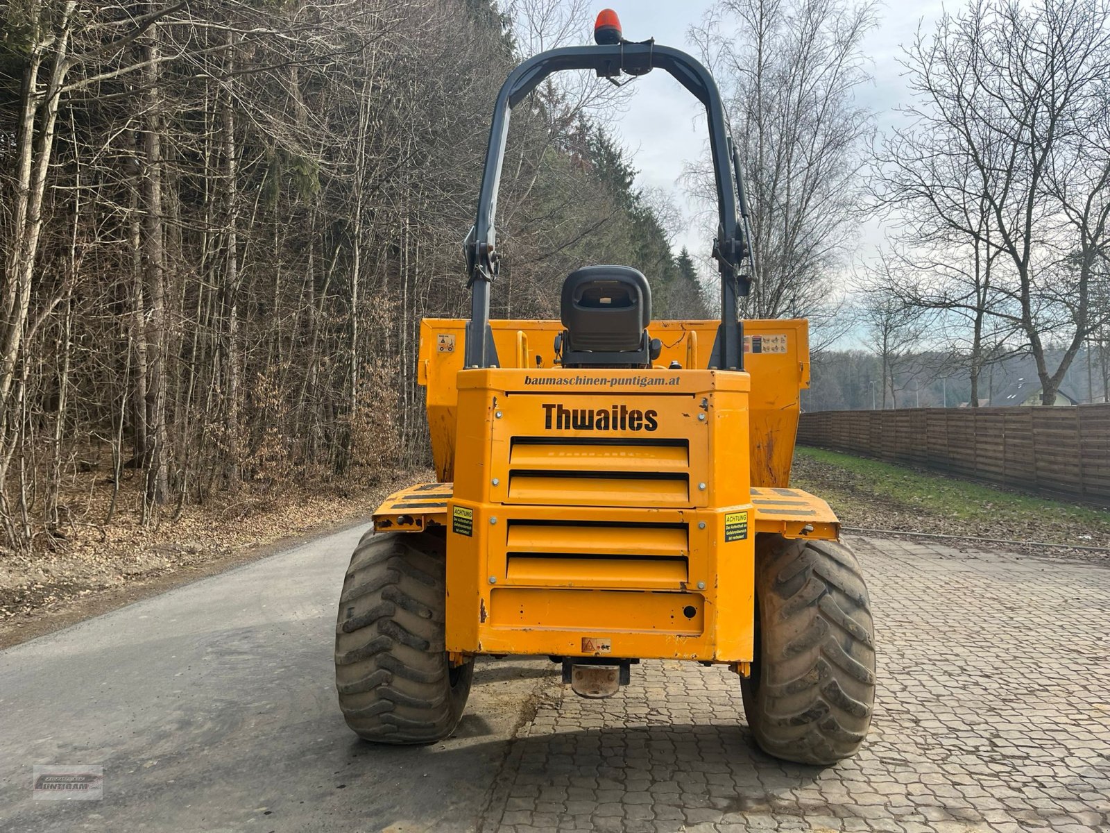 Dumper типа Thwaites Mach 2090, Gebrauchtmaschine в Deutsch - Goritz (Фотография 8)