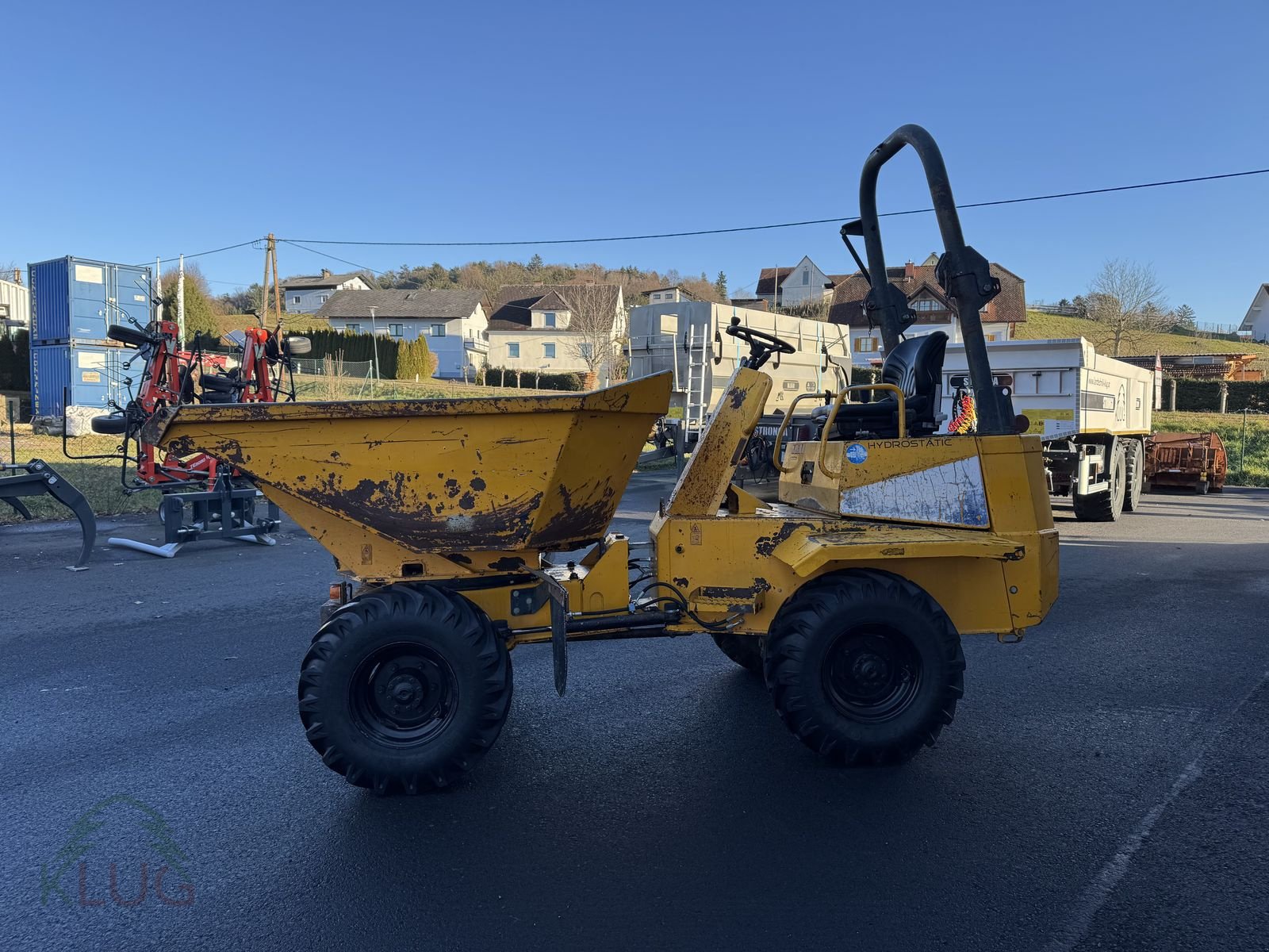 Dumper от тип Thwaites Mach 274-3,5 Allrad Dumper 4x4, Gebrauchtmaschine в Pirching am Traubenberg (Снимка 16)