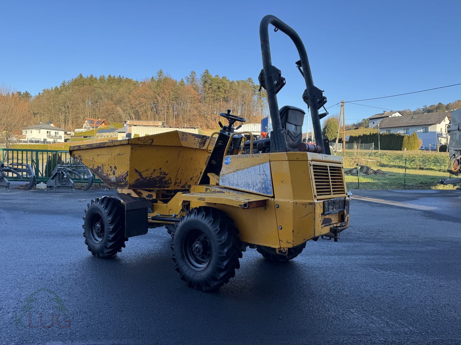 Dumper от тип Thwaites Mach 274-3,5 Allrad Dumper 4x4, Gebrauchtmaschine в Pirching am Traubenberg (Снимка 17)