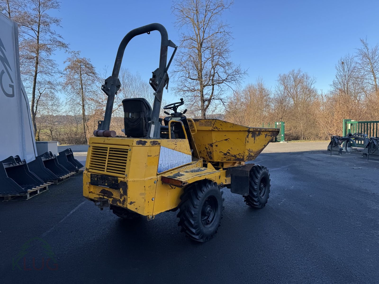 Dumper от тип Thwaites Mach 274-3,5 Allrad Dumper 4x4, Gebrauchtmaschine в Pirching am Traubenberg (Снимка 10)