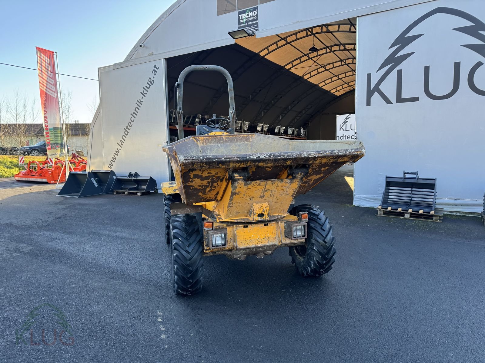 Dumper от тип Thwaites Mach 274-3,5 Allrad Dumper 4x4, Gebrauchtmaschine в Pirching am Traubenberg (Снимка 9)